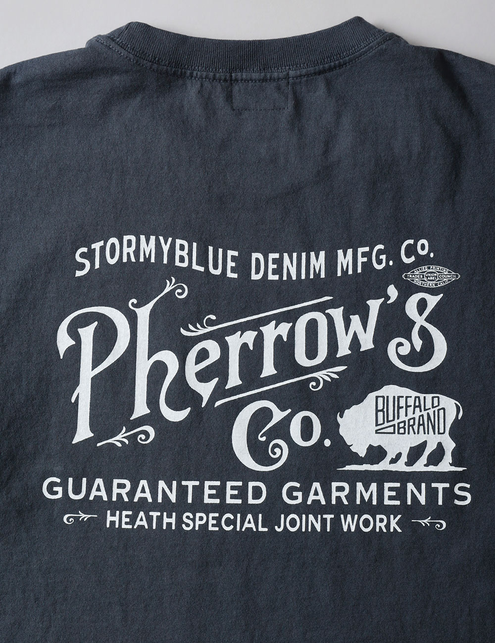 Pherrow’s × HEATH 別注 プリントTシャツ
