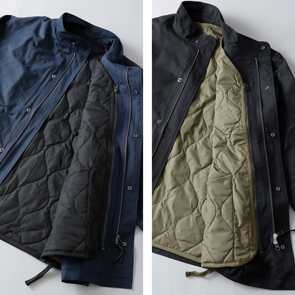 TAION(タイオン)モッズジャケット (+ミリタリーダウンベスト)