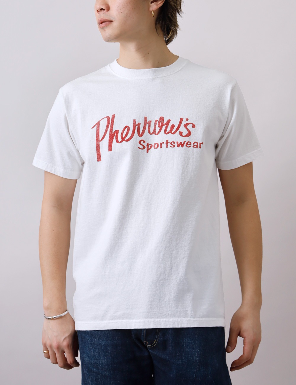 Pherrow’s × HEATH 別注 プリントTシャツ