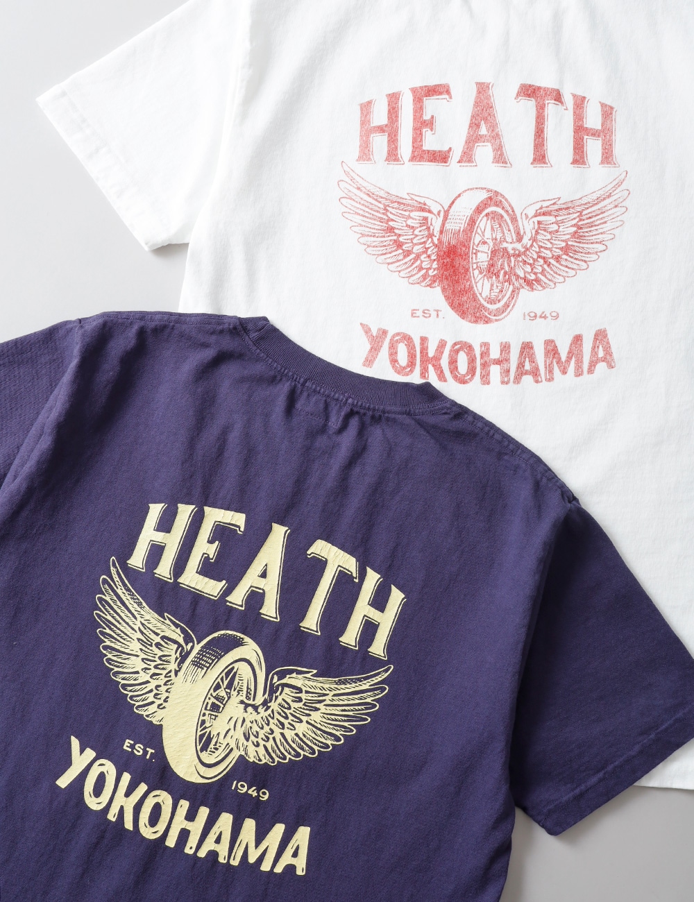 Pherrow’s × HEATH 別注 プリントTシャツ