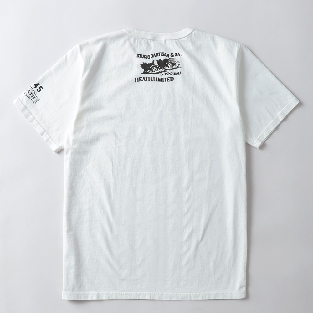 Studio D'Artisan 40周年記念 Tシャツ ホワイト L日本製 HEATH x STUDIO D'ARTISAN】