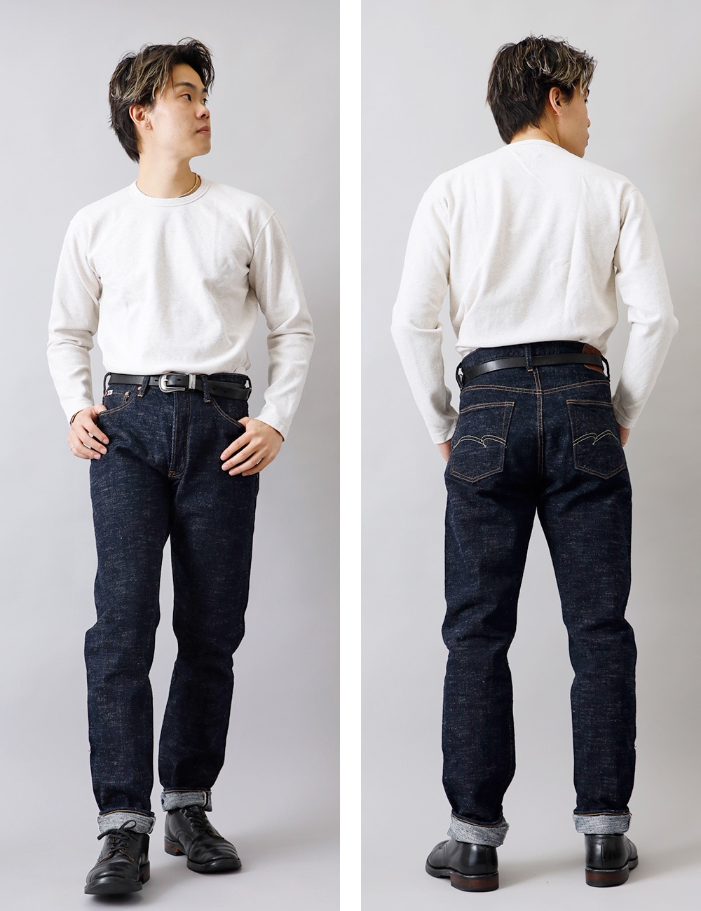 HEATH (ヒース) ハイライズテーパードジーンズ【SD-1009】