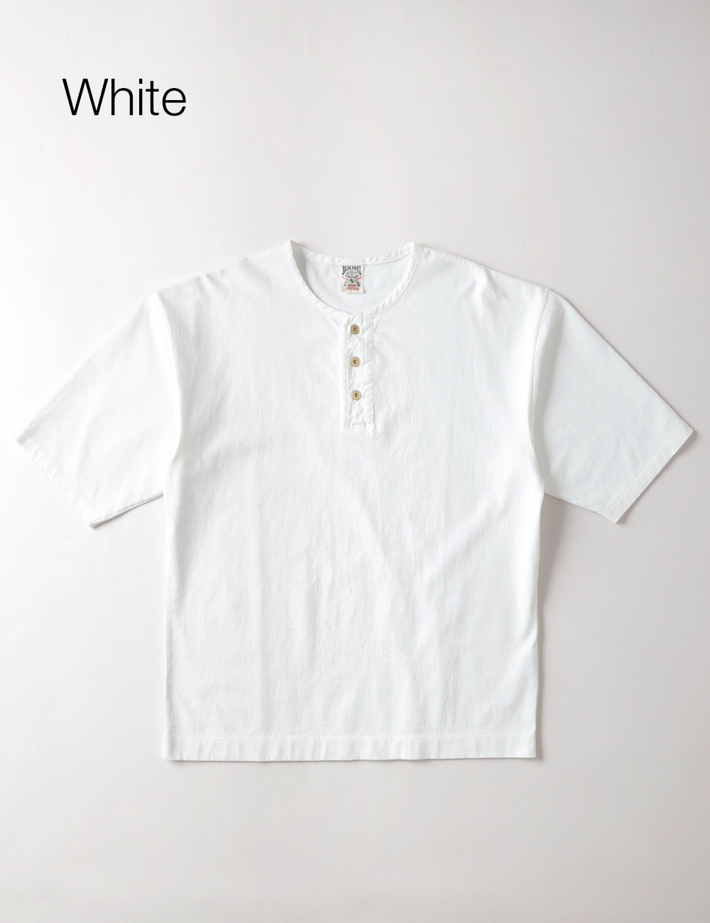 BLUEPORT×BARNS×BUTTON WORKS｜別注 BIG COZUN HENLEY TEE
