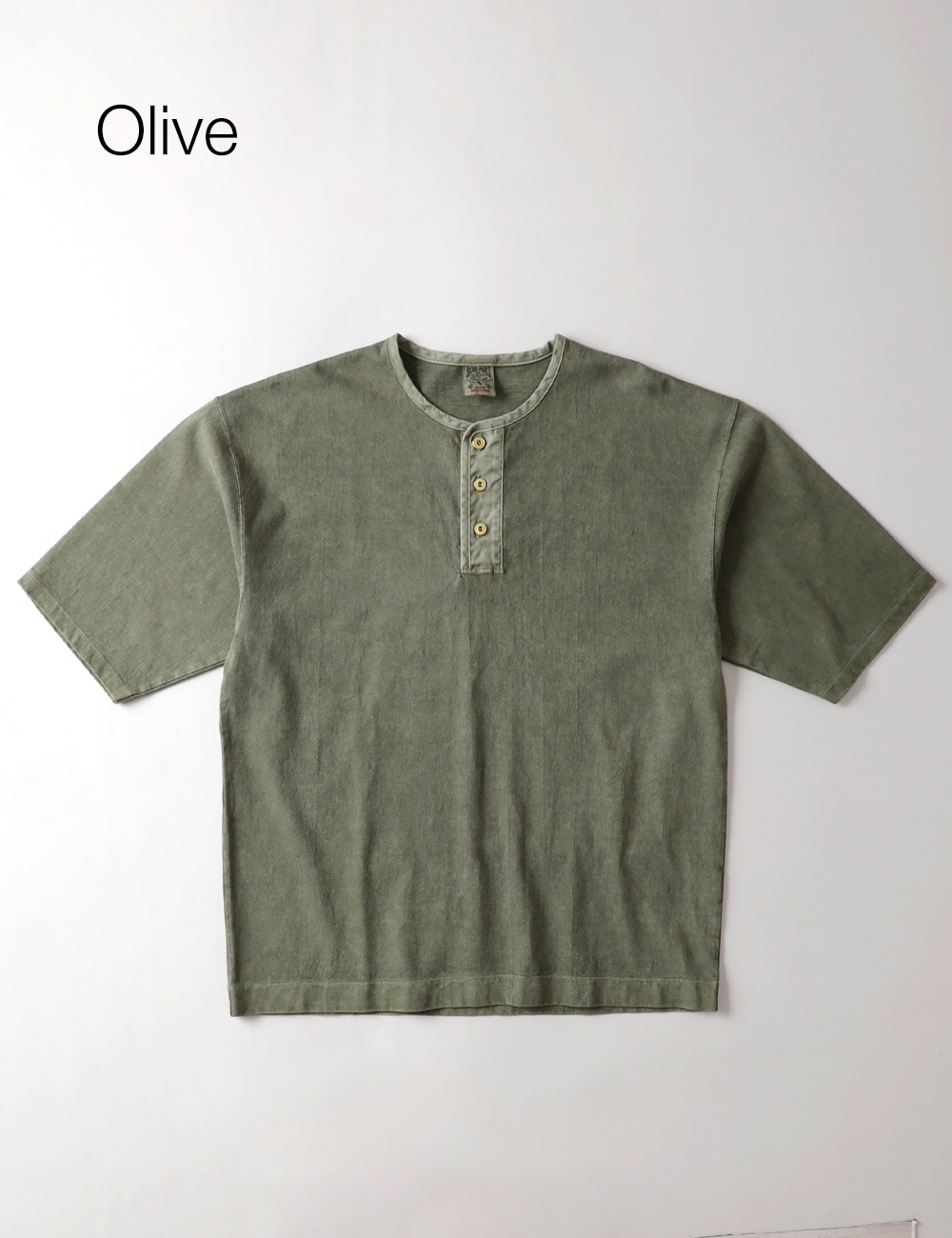 BLUEPORT×BARNS×BUTTON WORKS｜別注 BIG COZUN HENLEY TEE