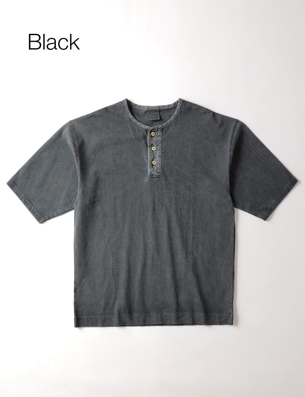 BLUEPORT×BARNS×BUTTON WORKS｜別注 BIG COZUN HENLEY TEE | 大人の