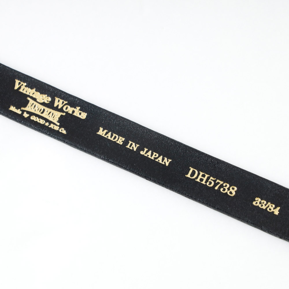 【希少】【vintage works】ウエスタン　ベルト　dh5738 Vintage Works】DH5738 25mm WESTERN BELT ウェスタンベルト