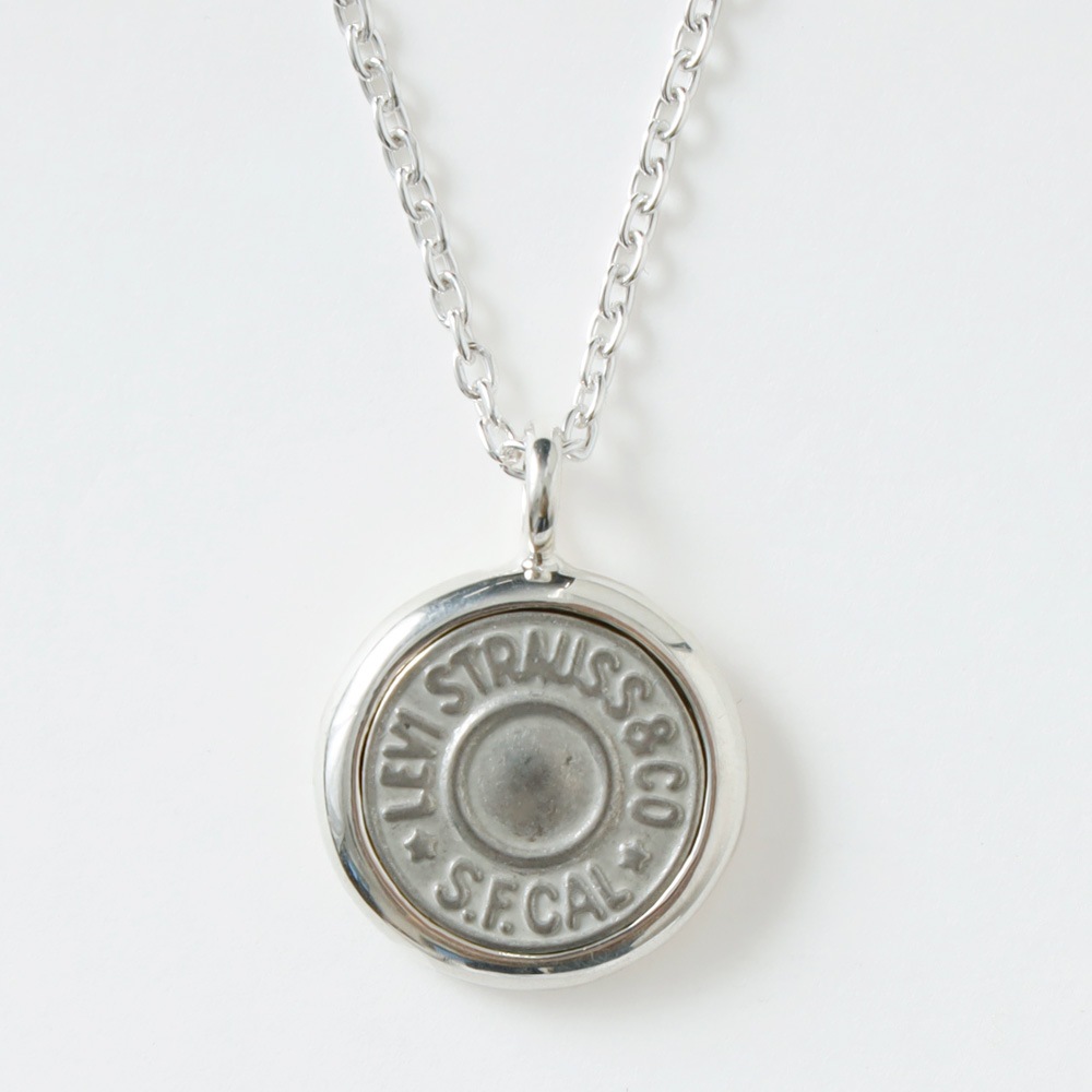 【BUTTON WORKS】DEAD STOCK LS BUTTON NECKLACE デッドストック ボタン ネックレス