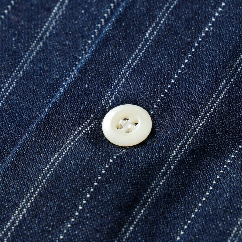 <10%OFF！ファミリーSALE！>◆omotodenim（オモトデニム）ドビーデニムワークシャツ