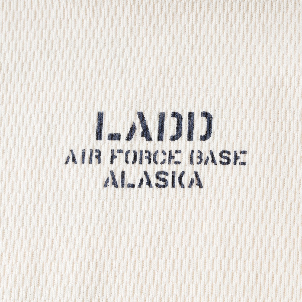 【AVIREX】 HONEYCOMB WAFFLE T-SHIRT USAF ハニカムワッフルロンT