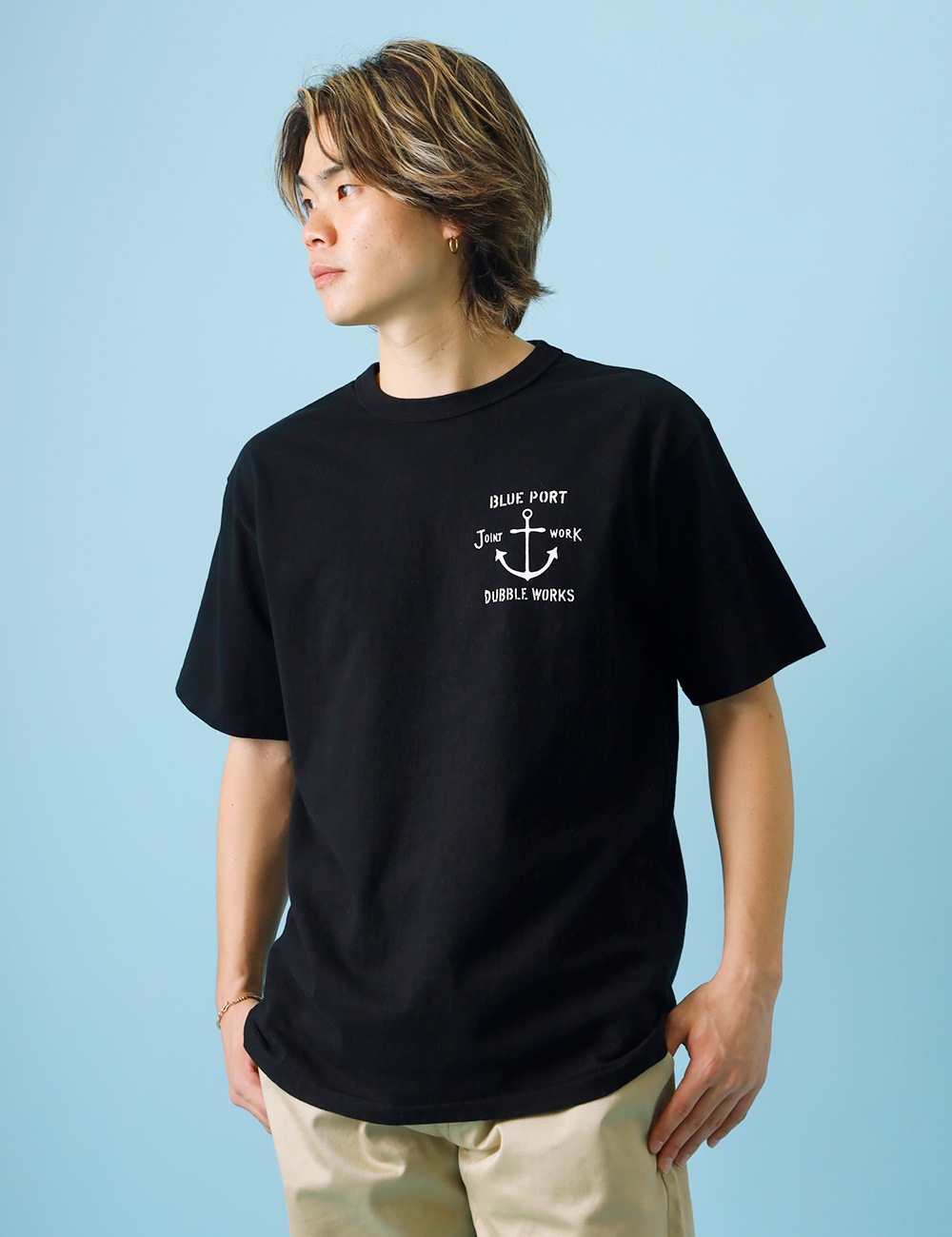 BLUEPORT×DUBBLE WORKS｜別注Tシャツ”Sailor”