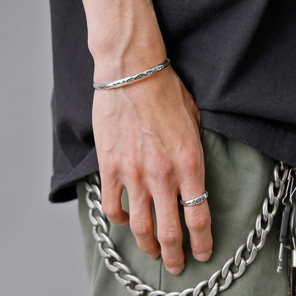 【NORTH WORKS × BARNS】SMILE ARROW RING スマイルアローリング