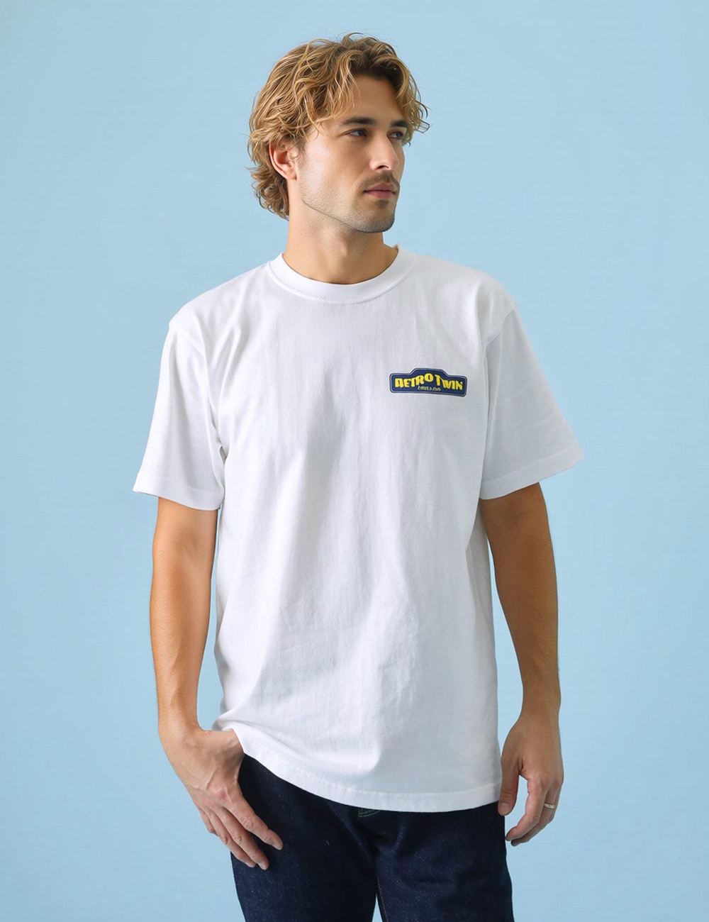 BLUEPORT × RETRO TWIN PARLOR|コラボTシャツ