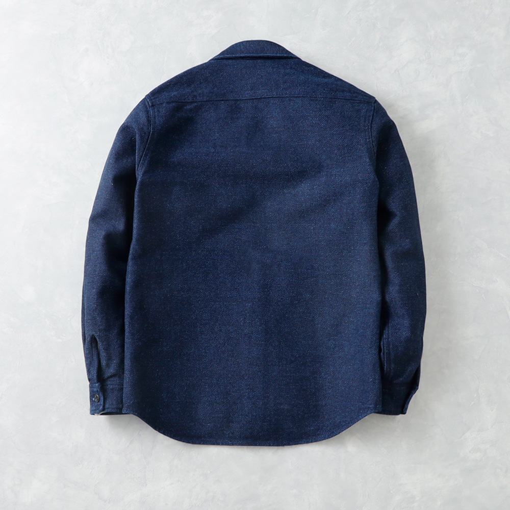 BLUEPORT】SASHIKO INDIGO SHIRTシャツジャケット 