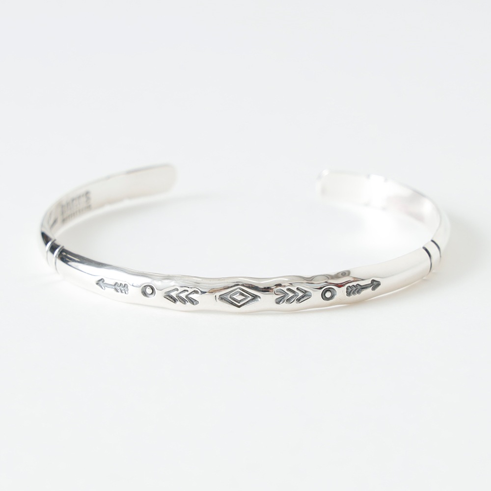 NORTH WORKS × BARNS】MEDICINE MAN's EYE BANGLE ネイティブ柄アロー