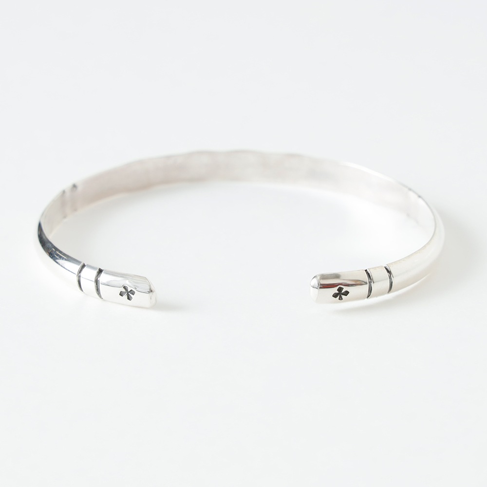 【再入荷】NORTH WORKS × BARNS（ノースワークス x バーンズ）ネイティブ柄アローバングル