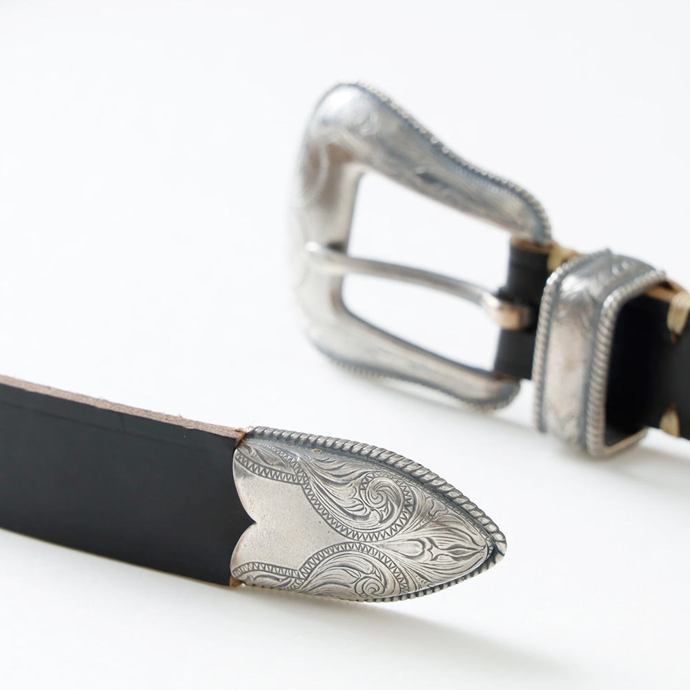 VINTAGE WORKS ナローレザーベルト　DH5744 FREE SIZE Vintage Works ヴィンテージワークス Leather belt レザーベルト
