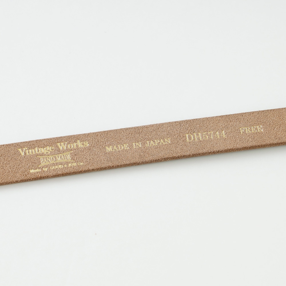 VINTAGE WORKS ナローレザーベルト　DH5744 FREE SIZE Vintage Works ヴィンテージワークス Leather belt レザーベルト