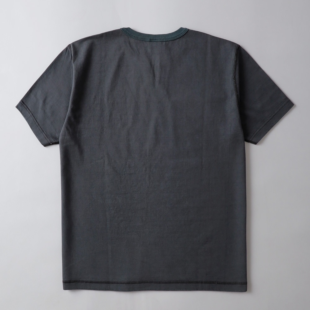 BARNS OUTFITTERS（バーンズ）スキッパーネック Tシャツ