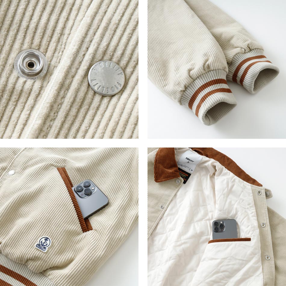 【FIDELITY x SKOOKUM】AWARD JACKETアワードジャケット