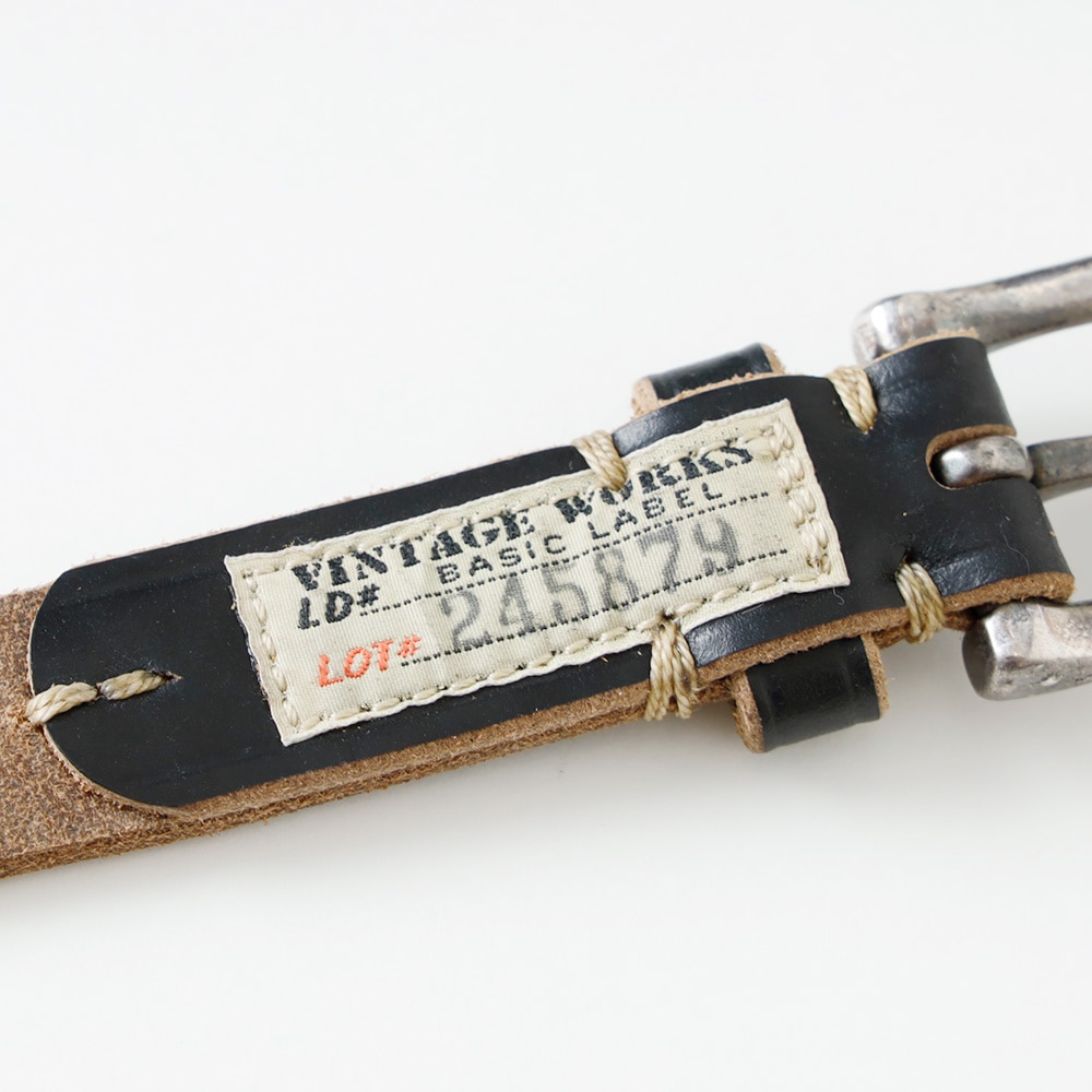 Vintage Works】DH5745 20mm CHROMEXCEL CONCHO BELT クロム