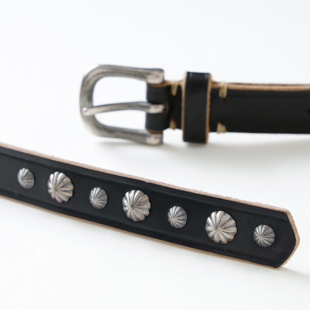 Vintage Works】DH5745 20mm CHROMEXCEL CONCHO BELT クロム