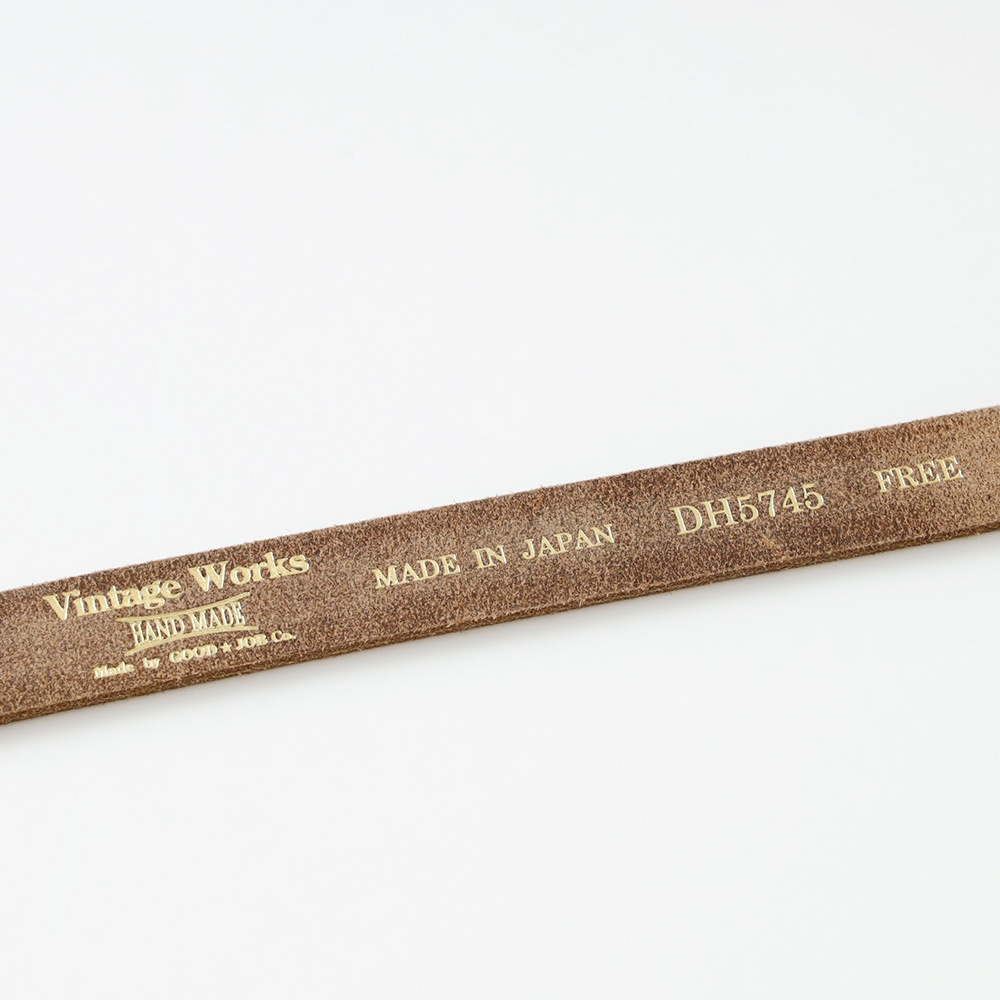 Vintage Works】DH5745 20mm CHROMEXCEL CONCHO BELT クロム