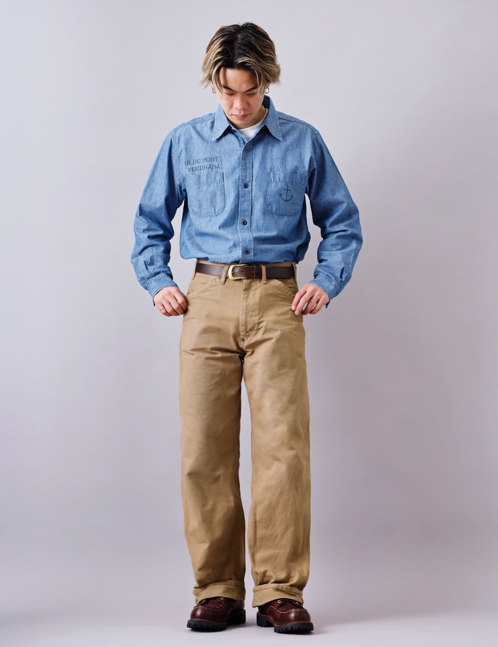 BLUE PORT (ブルーポート) ダックパンツ 