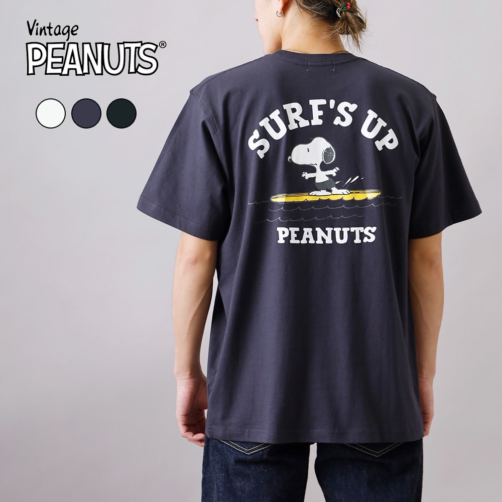 Vintage PEANUTS  ワイド プリントTシャツ 