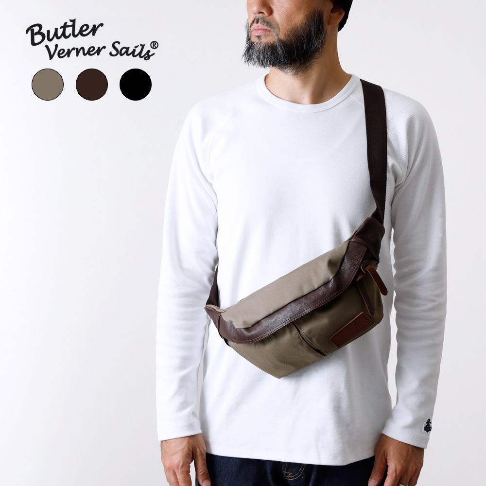 【Butler Verner Sails】CORDURA HIP BAG コーデュラヒップバッグ