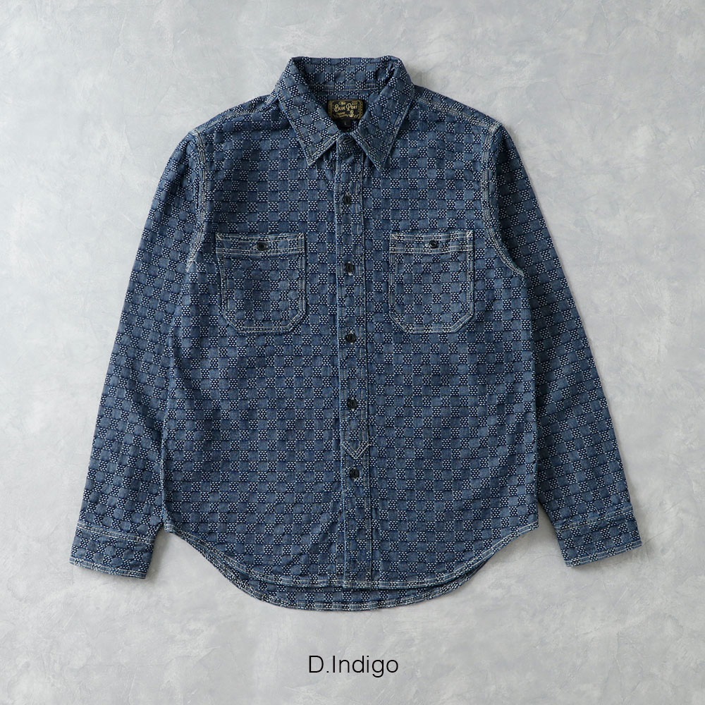 RRL インディゴジャガードワークシャツ 新品 RRL インディゴジャカード ワークシャツ S | Room Style Store