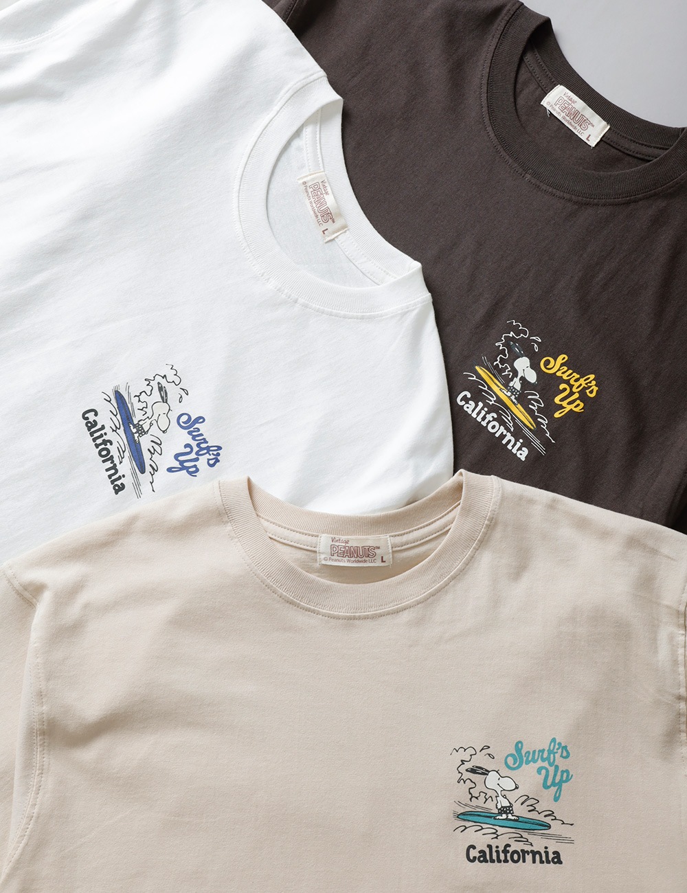 Vintage PEANUTS ワイド プリントTシャツ 