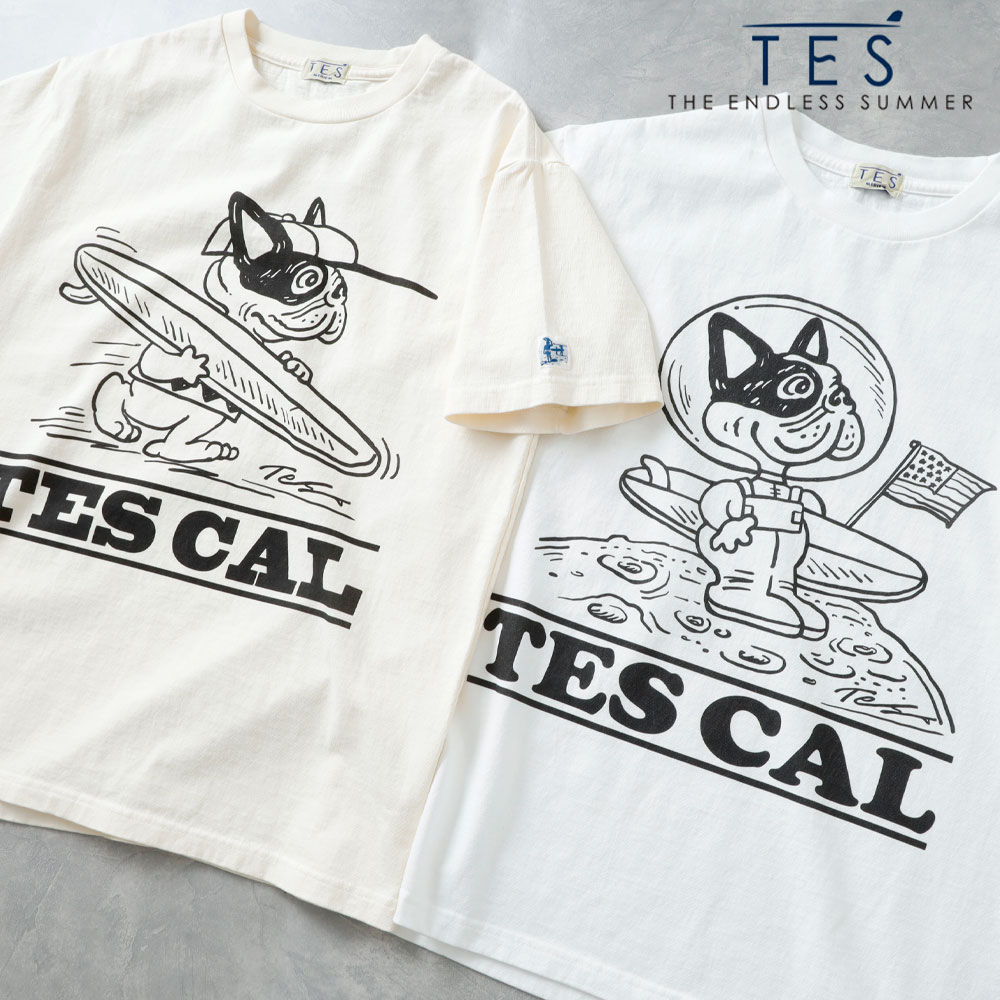 【TES】TES VINTAGE GRAPHIC Tシャツ