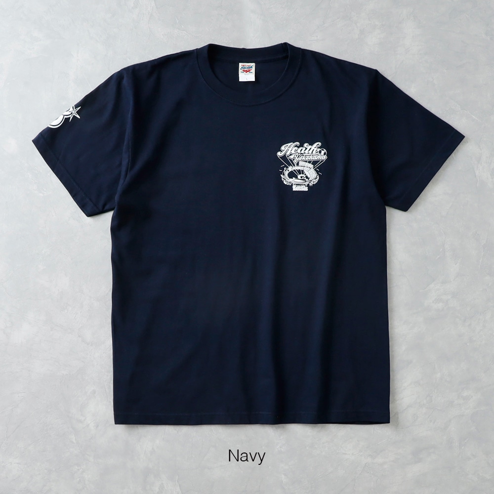 横浜DeNAベイスターズ×MOONEYES/ビンテージTシャツ Lサイズ 黒 横浜DeNAベイスターズ×MOONEYES/ビンテージTシャツ Lサイズ 黒