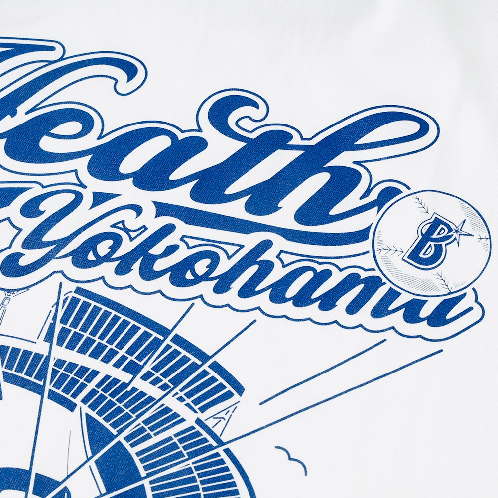 【HEATH】横浜DeNAベイスターズ公認ライセンス オリジナルヘビーウェイトTシャツ