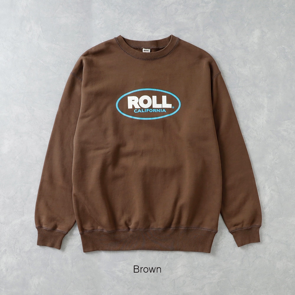 【BARNS OUTFITTERS】ATHLETIC CREW SWEAT アスレチッククルースウェット