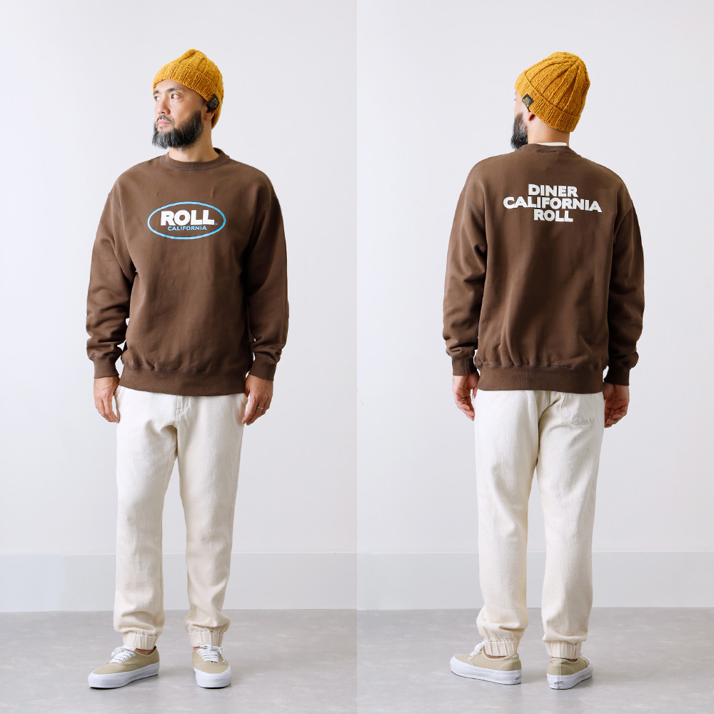 【BARNS OUTFITTERS】ATHLETIC CREW SWEAT アスレチッククルースウェット