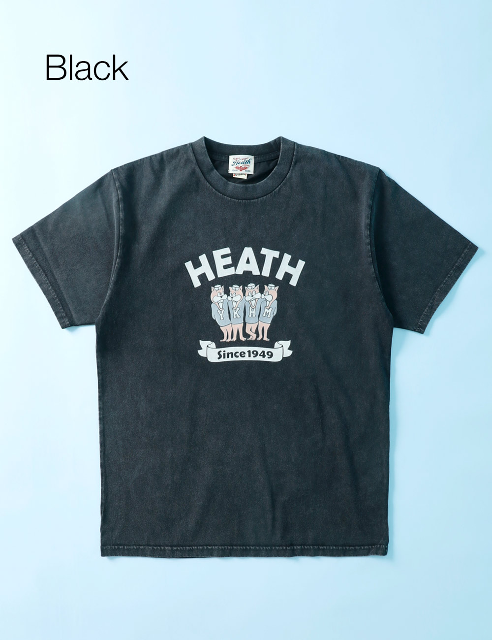 HEATH×SCREEN STARS|別注フロッキーTシャツ