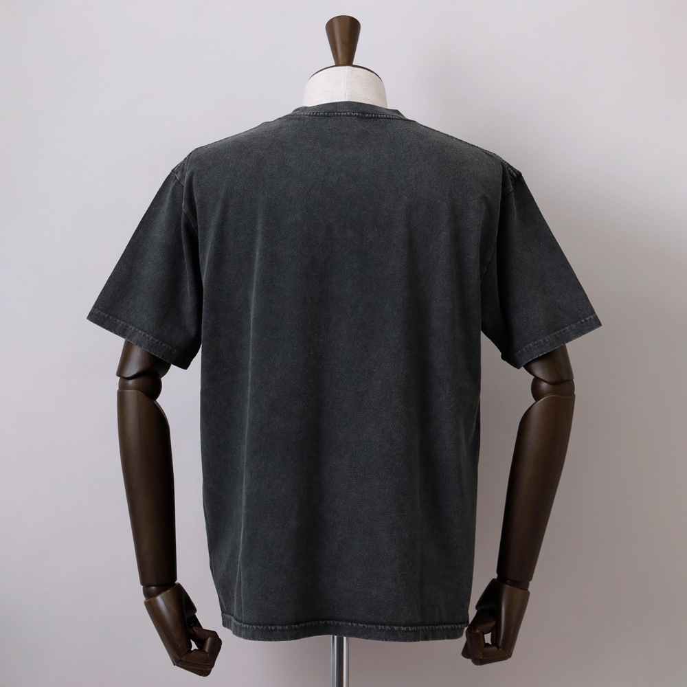 HEATH（ヒース）SCREEN STARS 別注  退色加工フロッキープリントTシャツ 