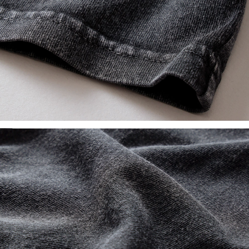 HEATH（ヒース）SCREEN STARS 別注  退色加工フロッキープリントTシャツ 