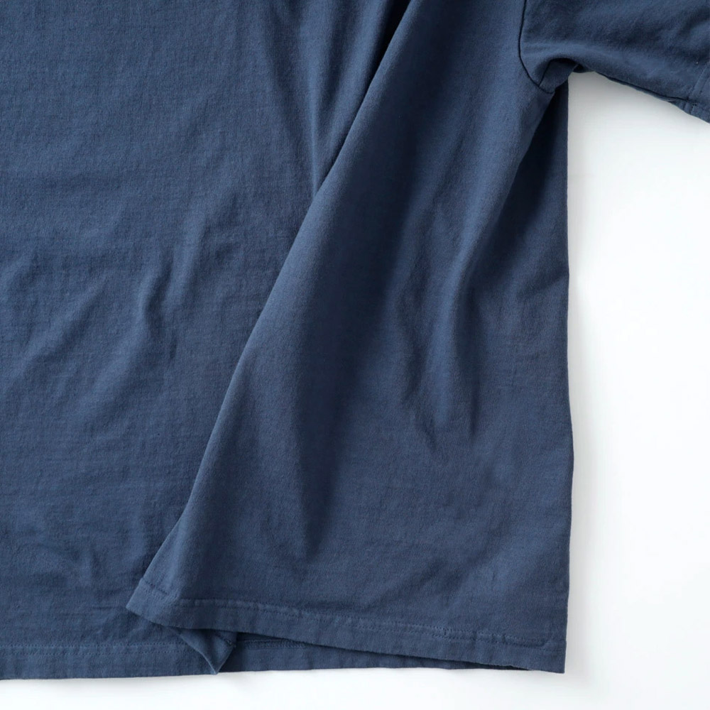 【HEATH】ORIGINAL HENLY NECK 8 SLEEVE TEE国産 オリジナル8分袖ヘンリーネックTシャツ