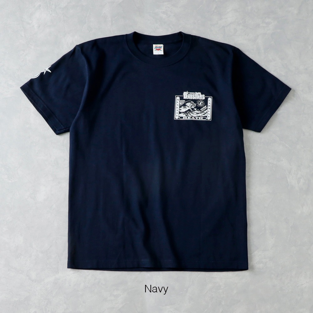 【HEATH】横浜DeNAベイスターズ公認ライセンス オリジナルヘビーウェイトTシャツ