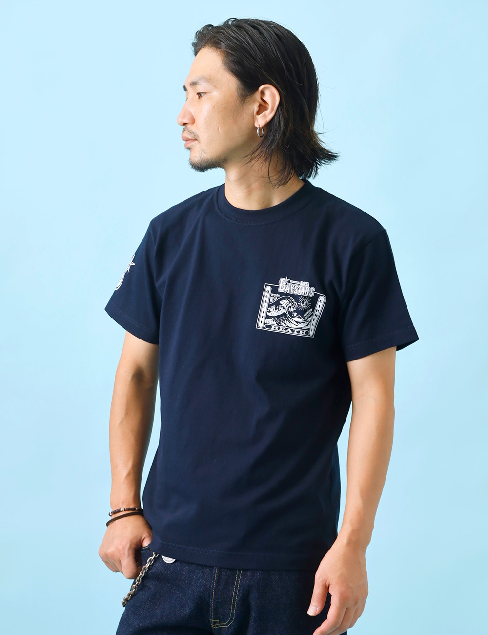 対象アイテム2点お買い上げで10%・3点お買い上げで20%OFF！ HEATH｜横浜DeNAベイスターズ公認ライセンスTシャツ 