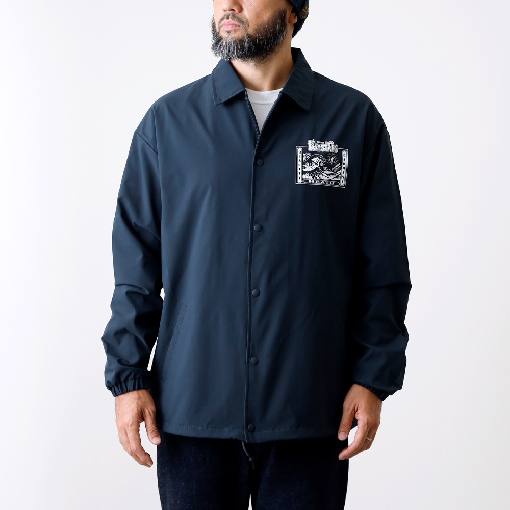 【HEATH】NAMIURA COACH JACKET<br>横浜DeNAベイスターズ公認ライセンスコーチジャケット