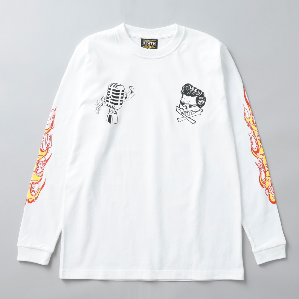 HEATH（ヒース）横浜銀蝿 × HEATH ヘビーウエイトコラボTシャツ 