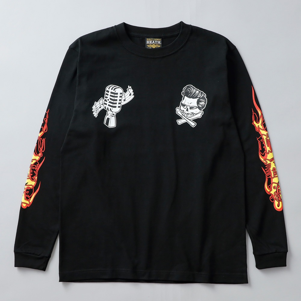 HEATH（ヒース）横浜銀蝿 × HEATH ヘビーウエイトコラボTシャツ 