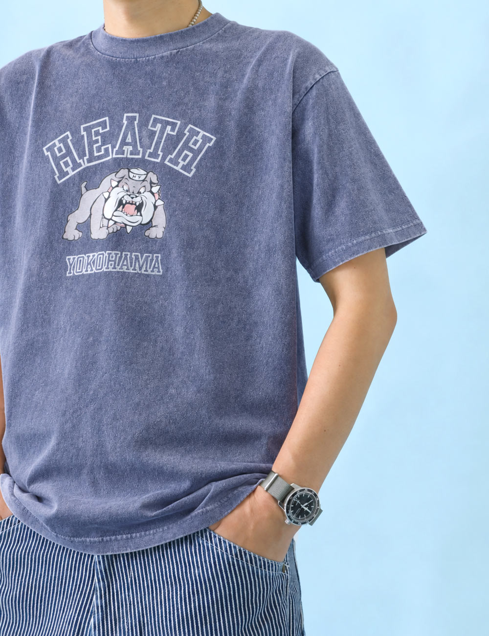 HEATH×SCREEN STARS｜別注フロッキーTシャツ 