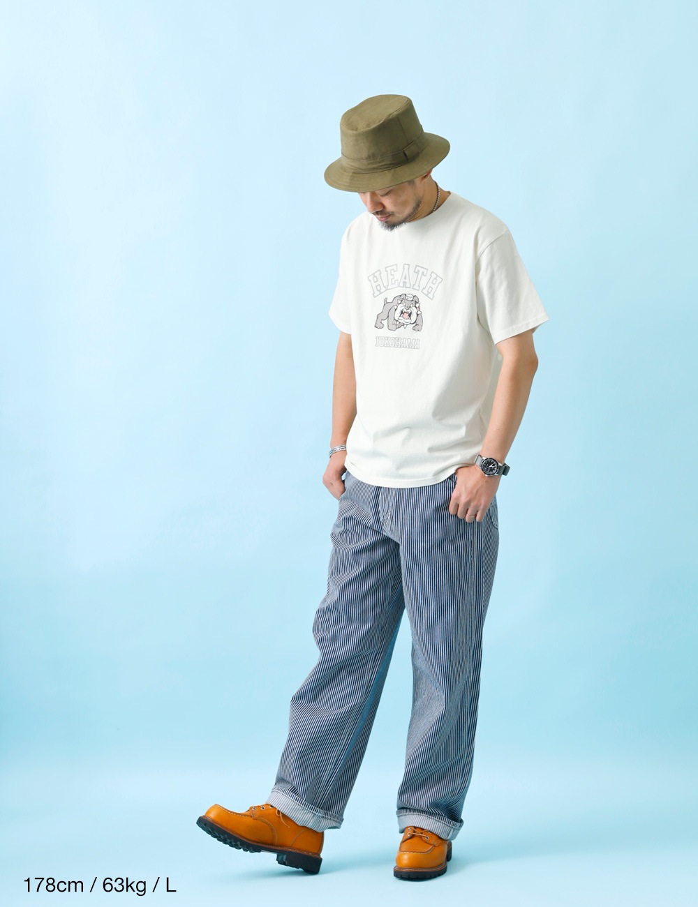 HEATH×SCREEN STARS｜別注フロッキーTシャツ 