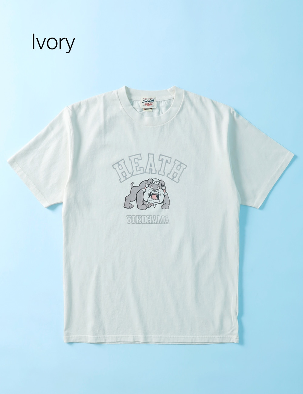 HEATH×SCREEN STARS｜別注フロッキーTシャツ 