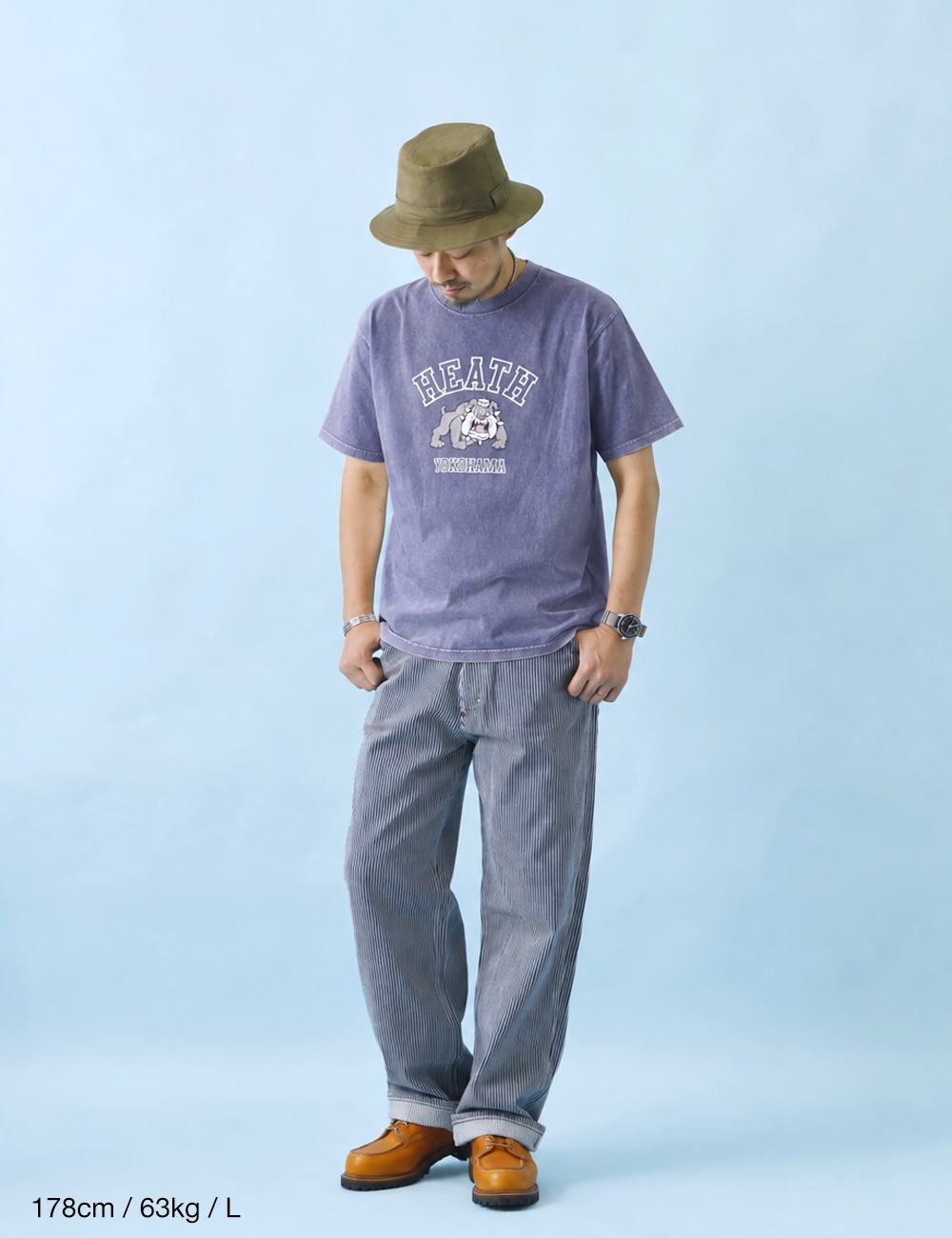 HEATH×SCREEN STARS｜別注フロッキーTシャツ 