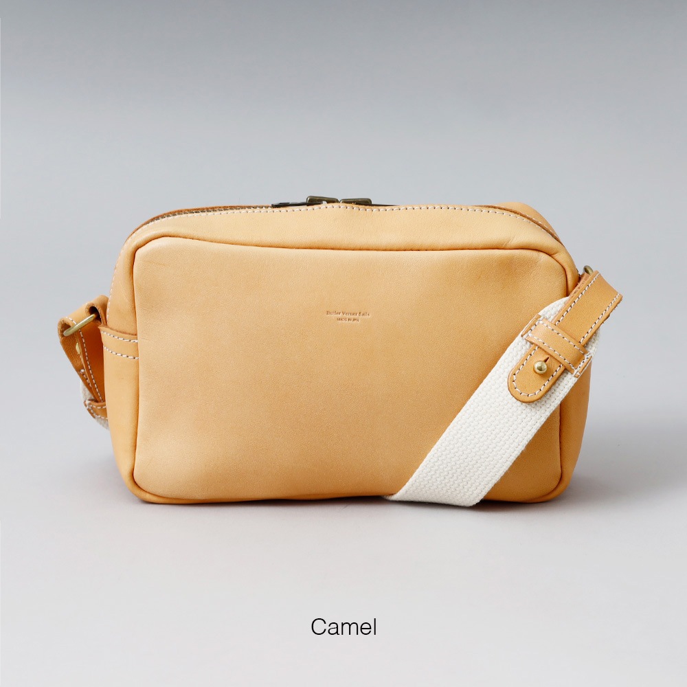 【Butler Verner Sails】SQUARE LEATHER SHOULDER BAG スクエア レザーバッグ